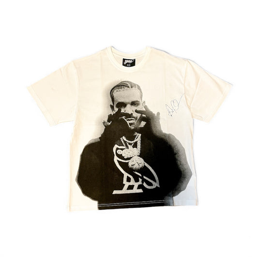 Drake graphic t-shirt-white